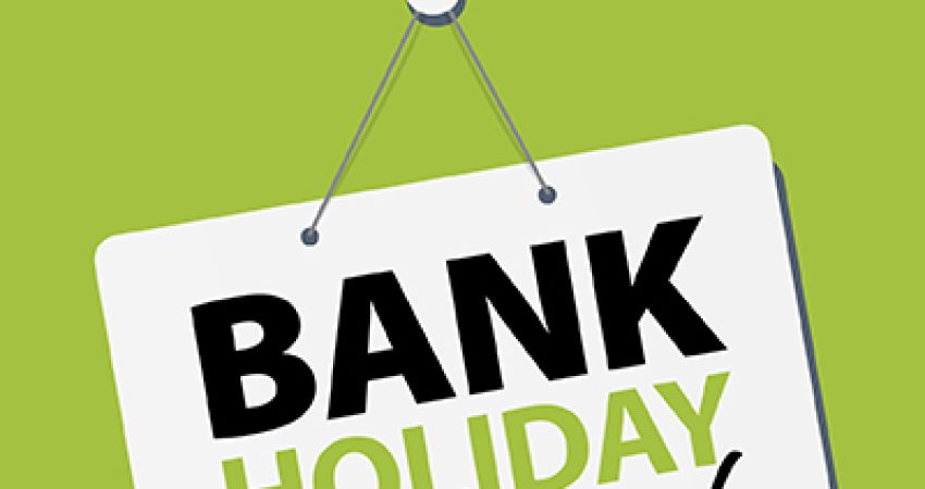 Bank Holiday Weekend image