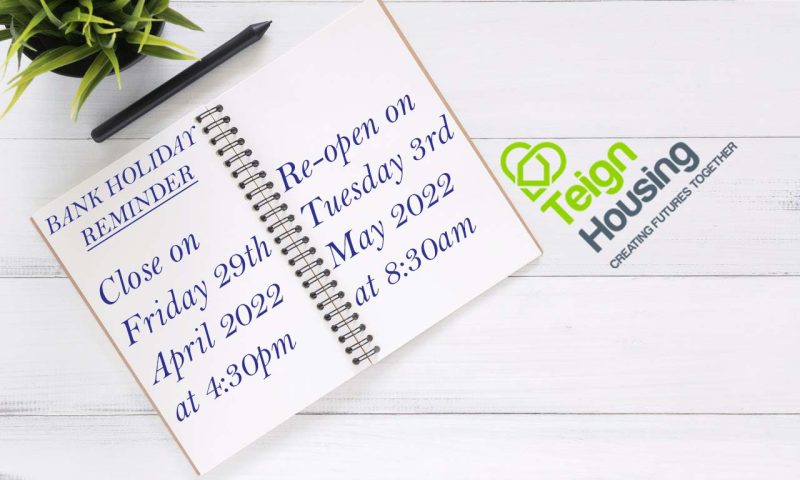 Read more about Early May Bank Holiday closures and contacts